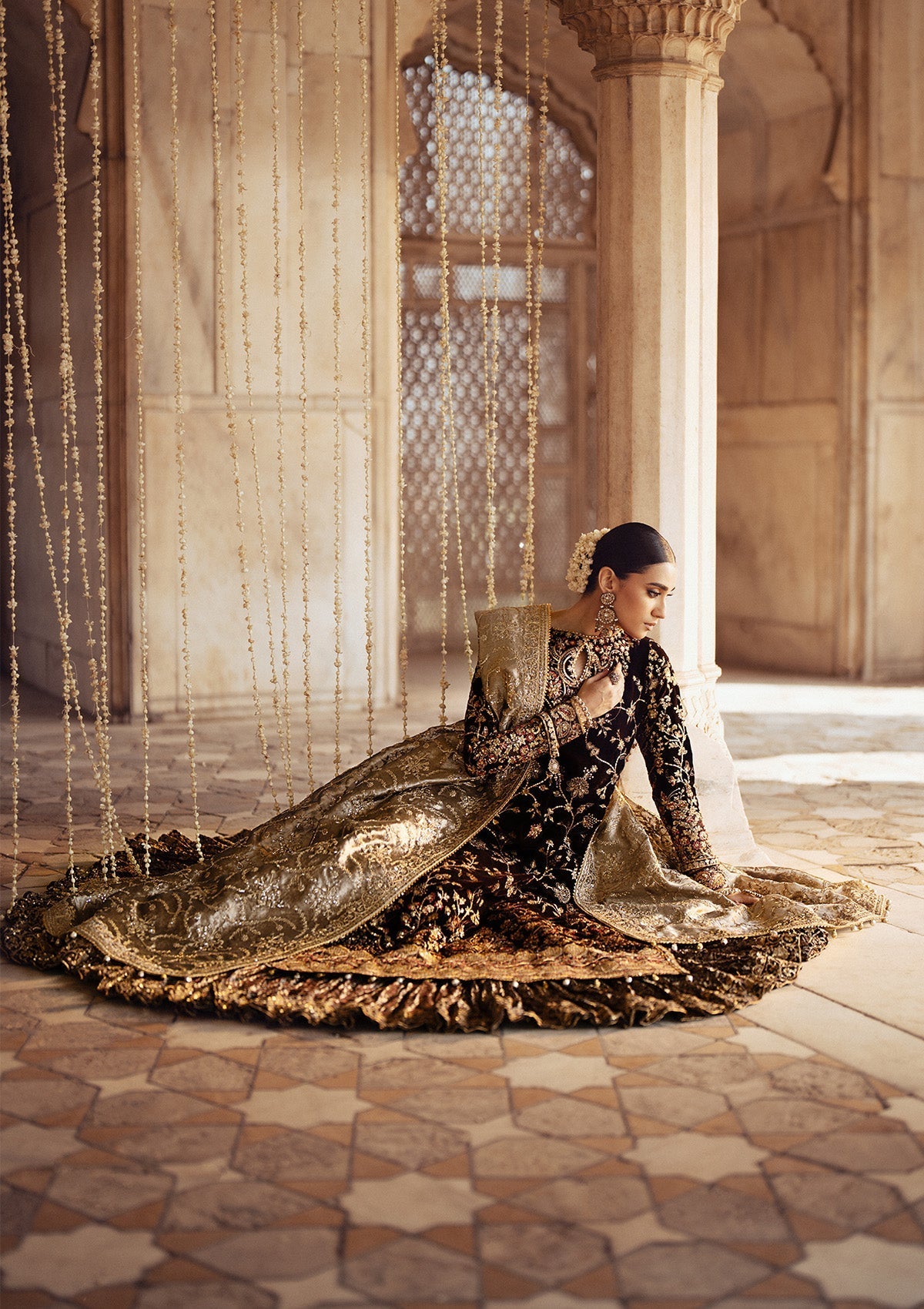 Aik Atelier | Dastoor Velvet 24 | DASTOOR - LOOK 09 -  Aik Atelier Ladies Clothes - Original Designer Dress - House of Maryam