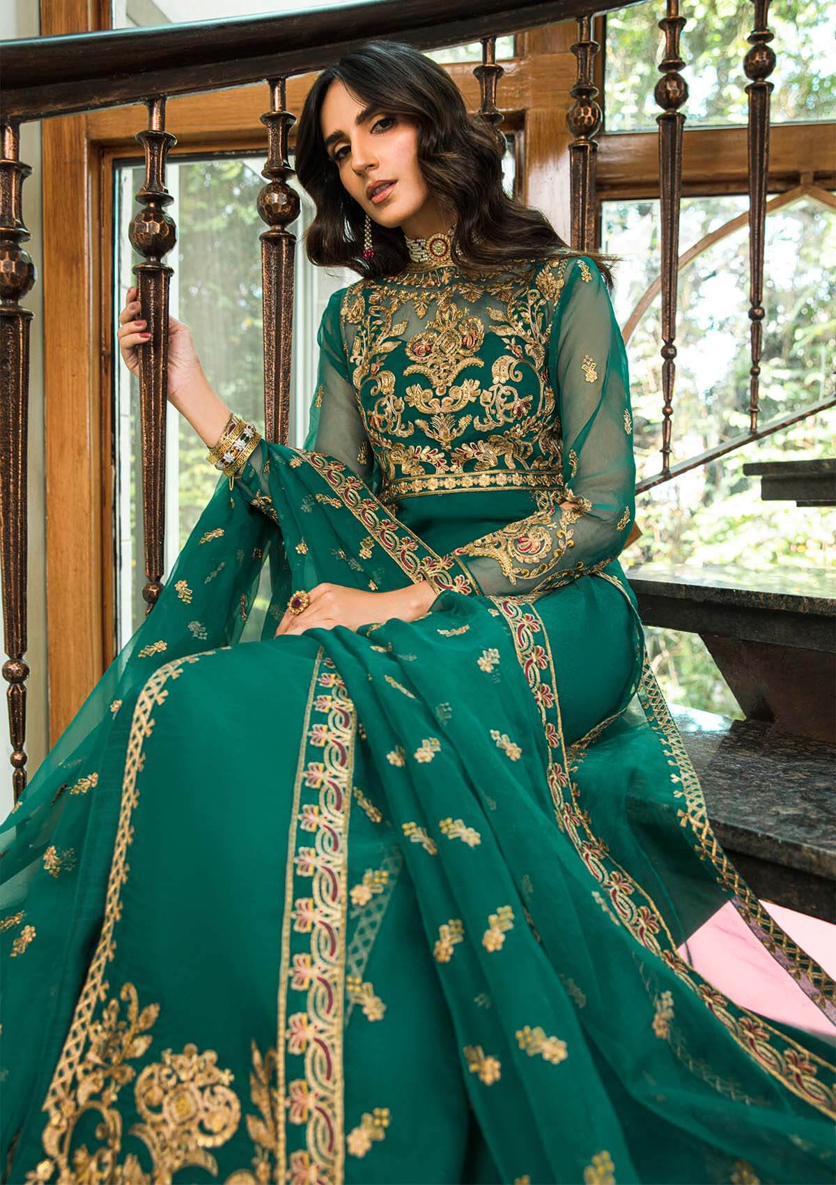 Aik Atelier | Formals Collection | GLOSSIER - LOOK 01 -  Aik Atelier Formal - Original Designer Dress - House of Maryam