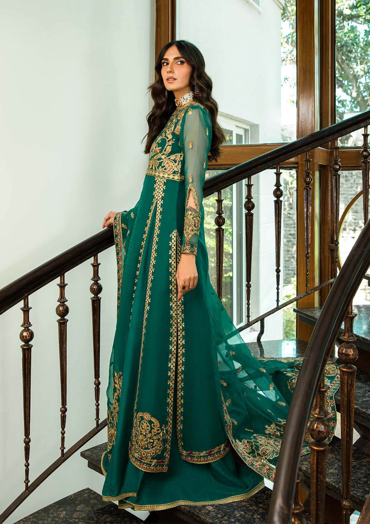 Aik Atelier | Formals Collection | GLOSSIER - LOOK 01 -  Aik Atelier Formal - Original Designer Dress - House of Maryam