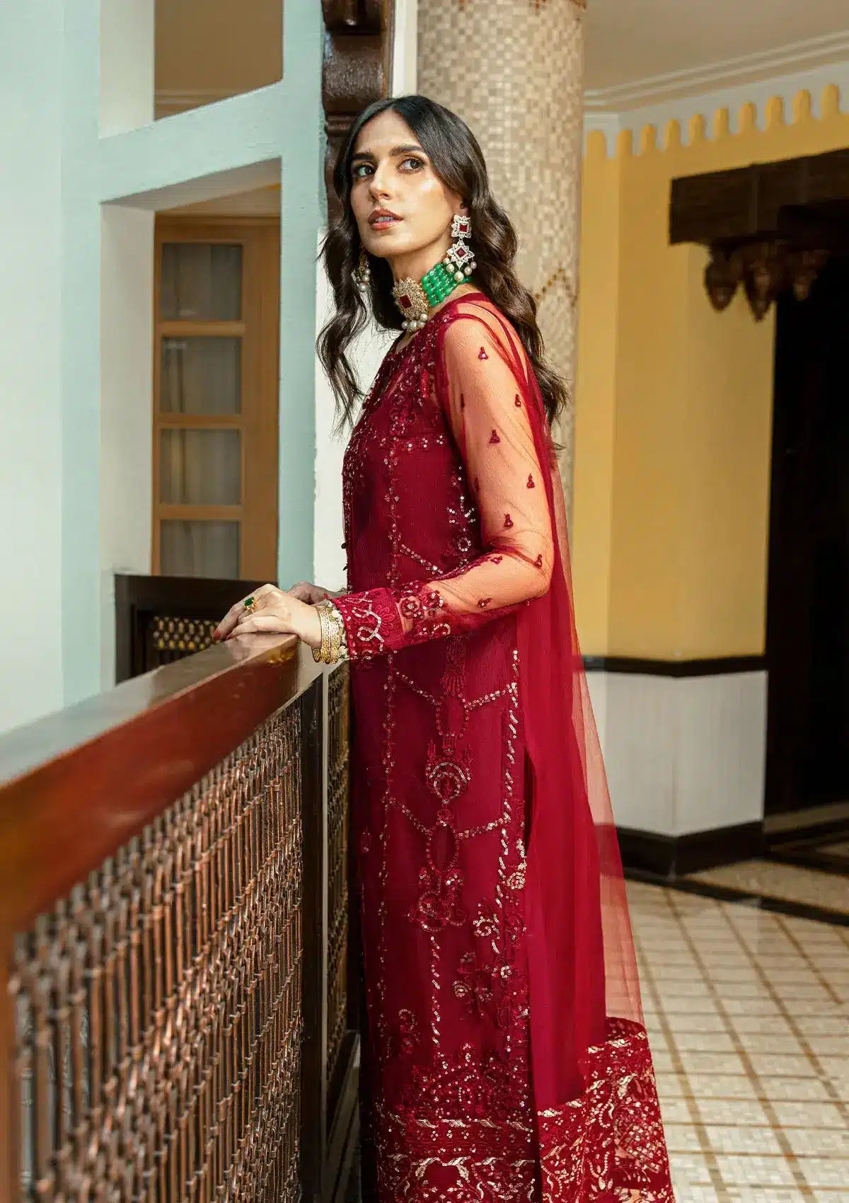 Aik Atelier | Formals Collection | GLOSSIER - LOOK 03 -  Aik Atelier Formal - Original Designer Dress - House of Maryam