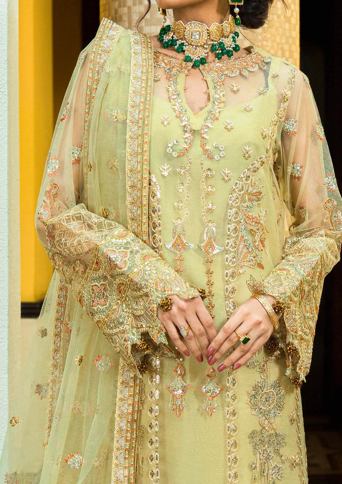 Aik Atelier | Formals Collection | GLOSSIER - LOOK 05 -  Aik Atelier Formal - Original Designer Dress - House of Maryam