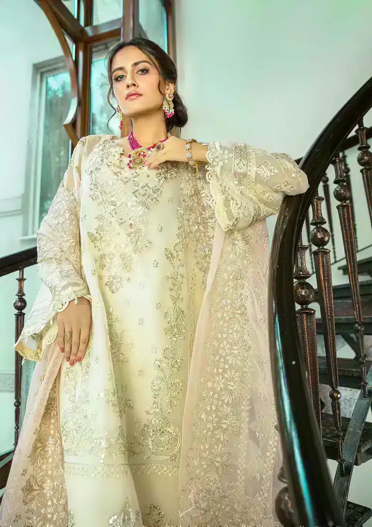 Aik Atelier | Formals Collection | GLOSSIER - LOOK 09 -  Aik Atelier Formal - Original Designer Dress - House of Maryam