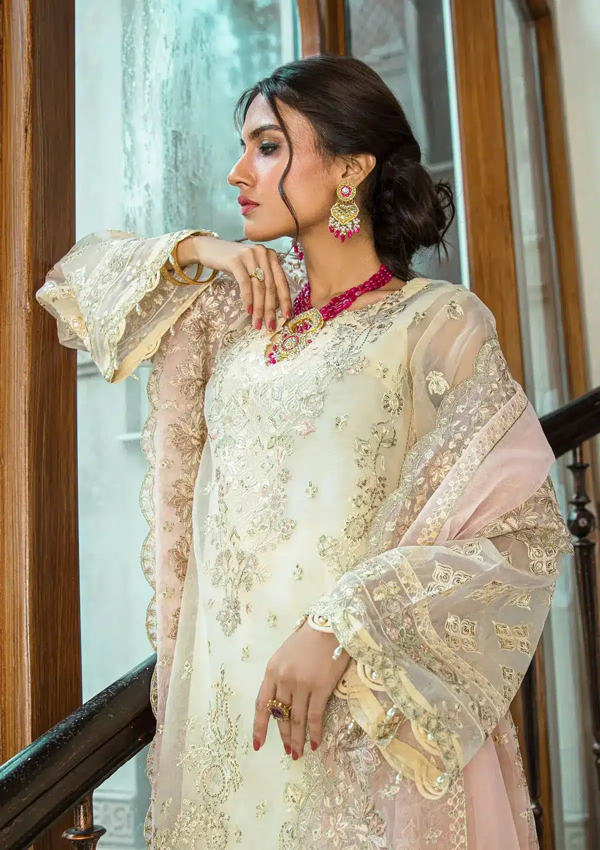 Aik Atelier | Formals Collection | GLOSSIER - LOOK 09 -  Aik Atelier Formal - Original Designer Dress - House of Maryam