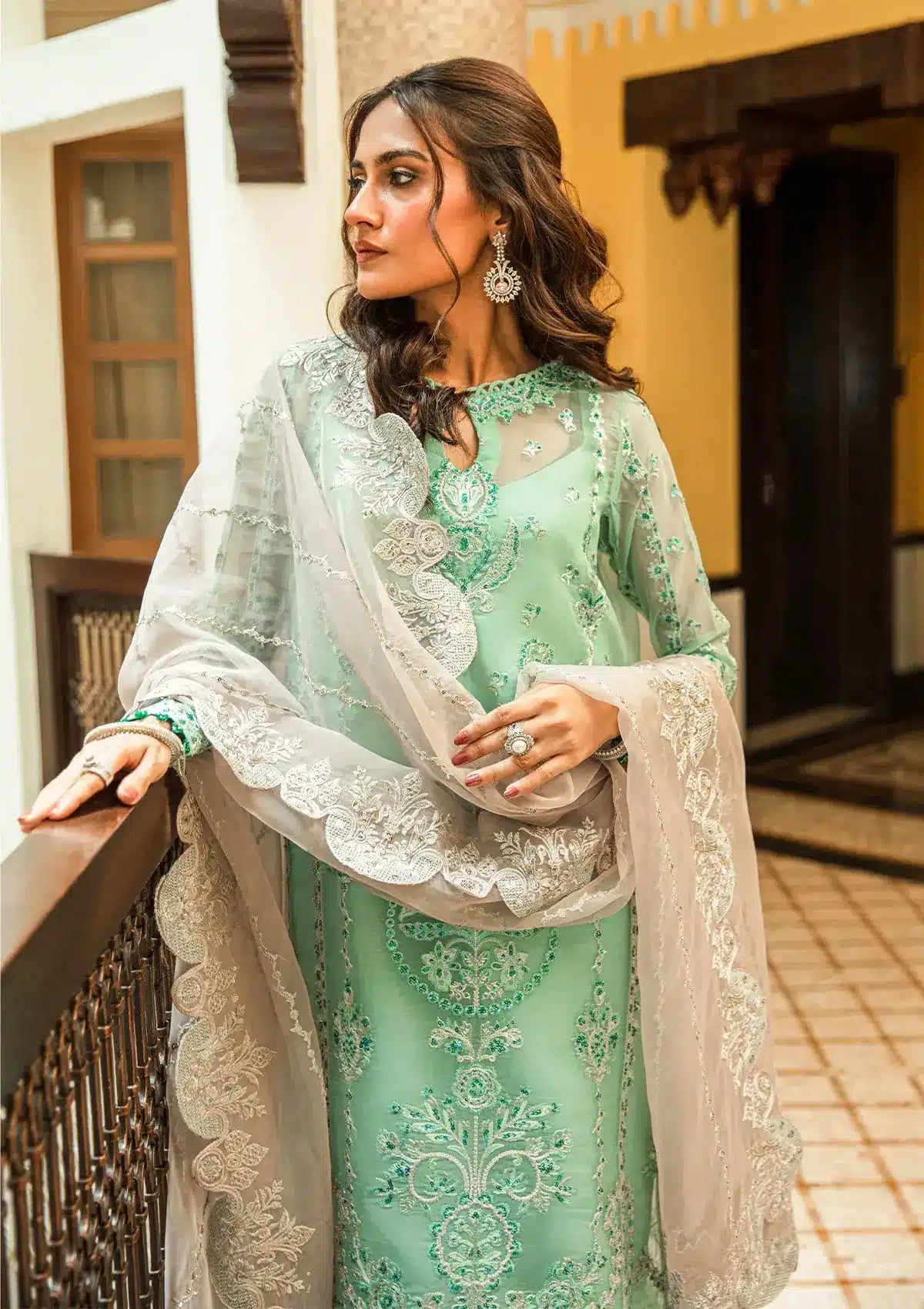 Aik Atelier | Formals Collection | GLOSSIER - LOOK 10 -  Aik Atelier Formal - Original Designer Dress - House of Maryam