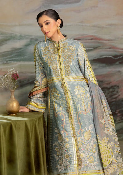 Aik Atelier | Lady Aik 26 | LOOK 04-Brand:Aik Atelier-Type:Ladies Clothes-Gray-Organza-House of Maryam- Buy in UK, USA