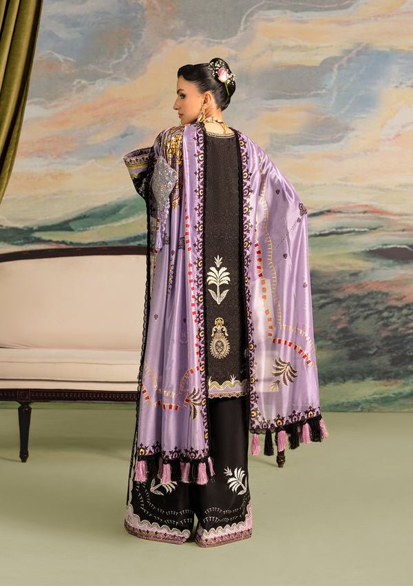 Aik Atelier | Lady Aik 26 | LOOK 06-Brand:Aik Atelier-Type:Ladies Clothes-Black-Organza-House of Maryam- Buy in UK, USA
