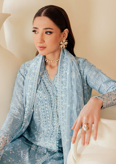 Aik Atelier | Lawn 26 | Look B2601B-Brand:Aik Atelier-Type:Ladies Clothes-Gray-Lawn-House of Maryam- Buy in UK, USA