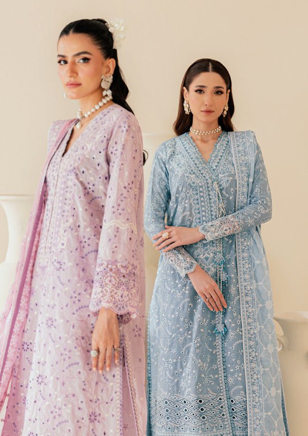 Aik Atelier | Lawn 26 | Look B2601B-Brand:Aik Atelier-Type:Ladies Clothes-Gray-Lawn-House of Maryam- Buy in UK, USA