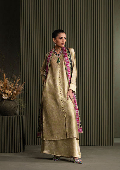 Aik Atelier Look 01 printed silk three piece suit