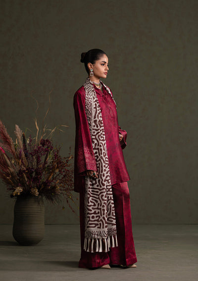 Aik Atelier Look 03 printed silk three piece suit, photo 4