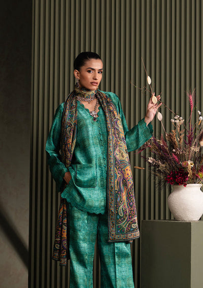 Aik Atelier Look 05 printed silk three piece suit, photo 4