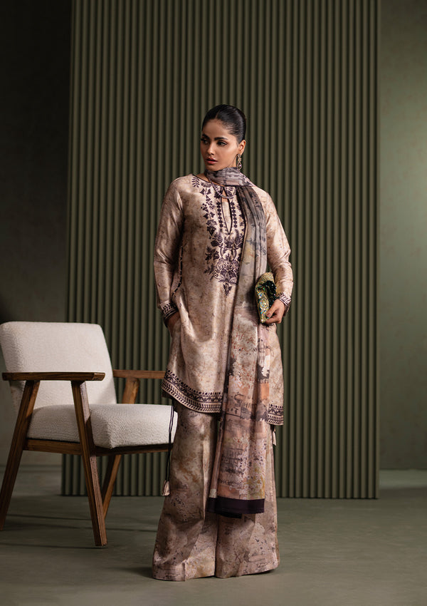 Aik Atelier Look 06 printed silk three piece suit, photo 3