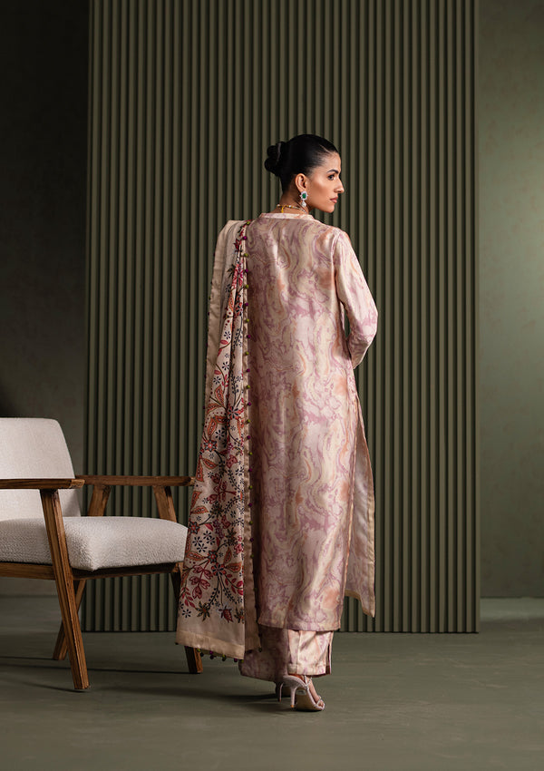 Aik Atelier Look 07 printed silk three piece suit, photo 2