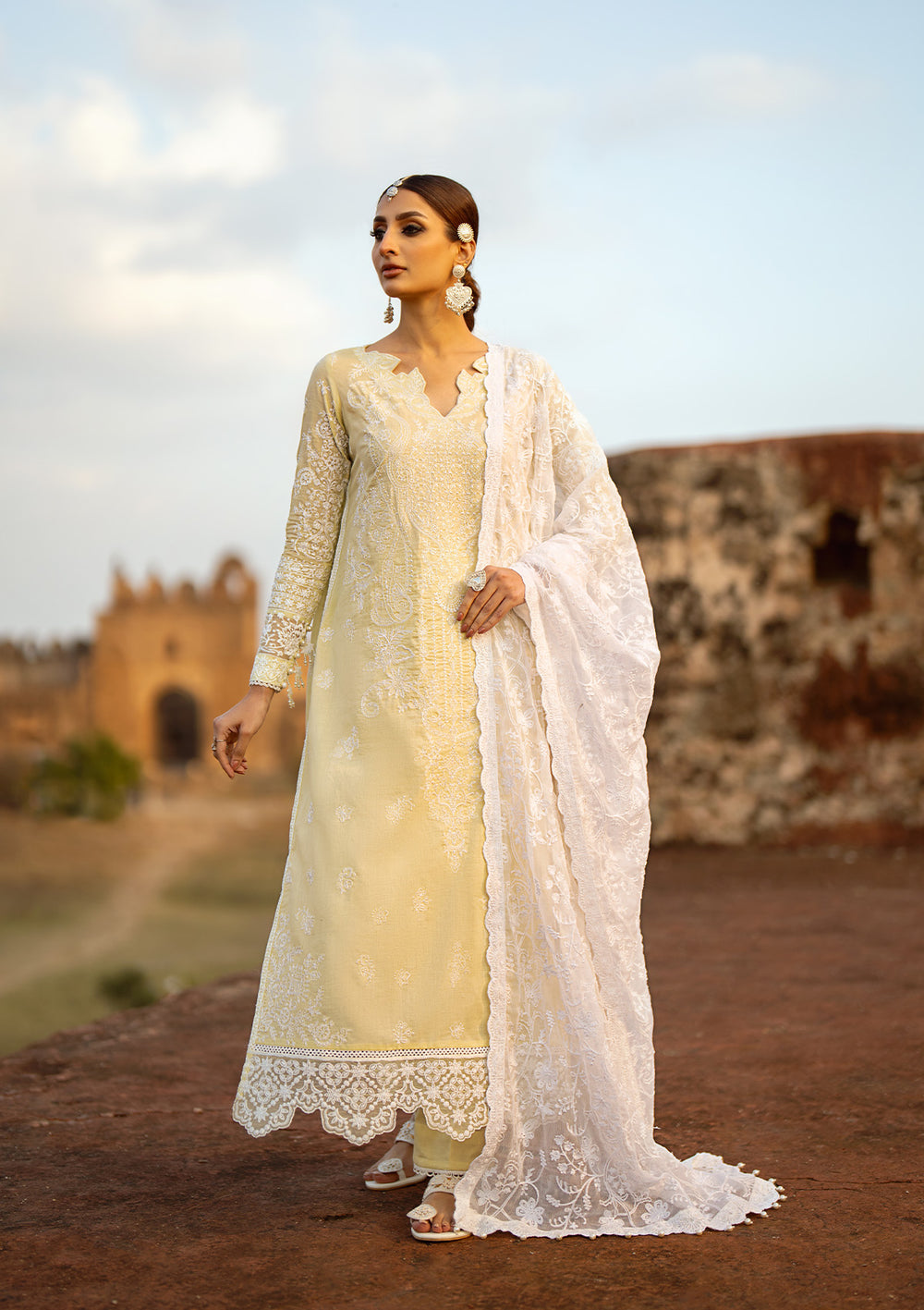 Aik Atelier | Pardes Lawn 24 | LOOK 06 -  Aik Atelier Luxury - Original Designer Dress - House of Maryam