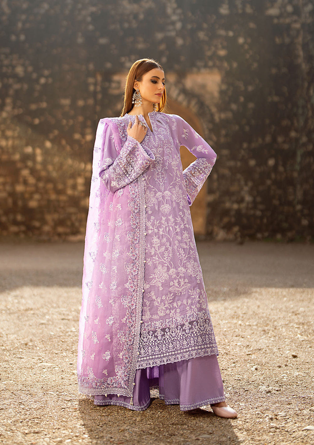 Aik Atelier | Pardes Lawn 24 | LOOK 07 -  Aik Atelier Luxury - Original Designer Dress - House of Maryam