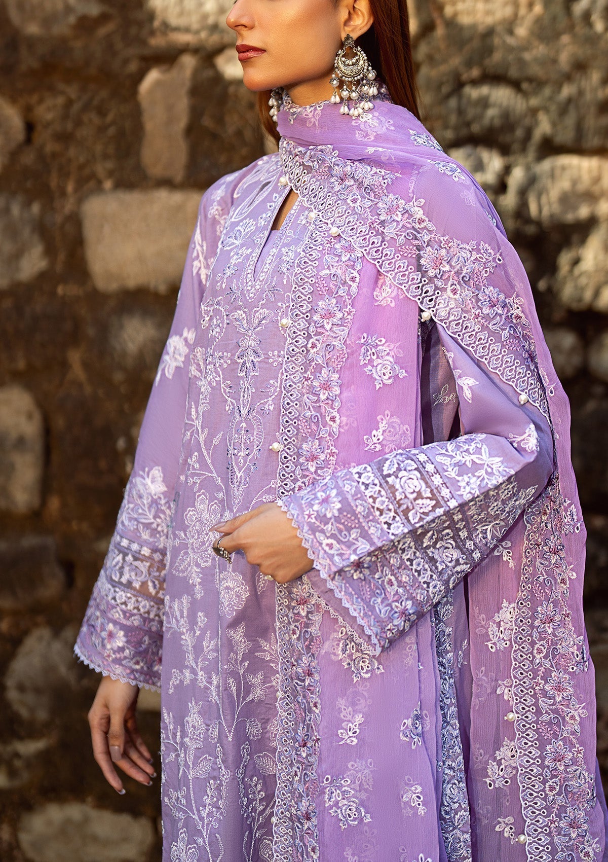 Aik Atelier | Pardes Lawn 24 | LOOK 07 -  Aik Atelier Luxury - Original Designer Dress - House of Maryam