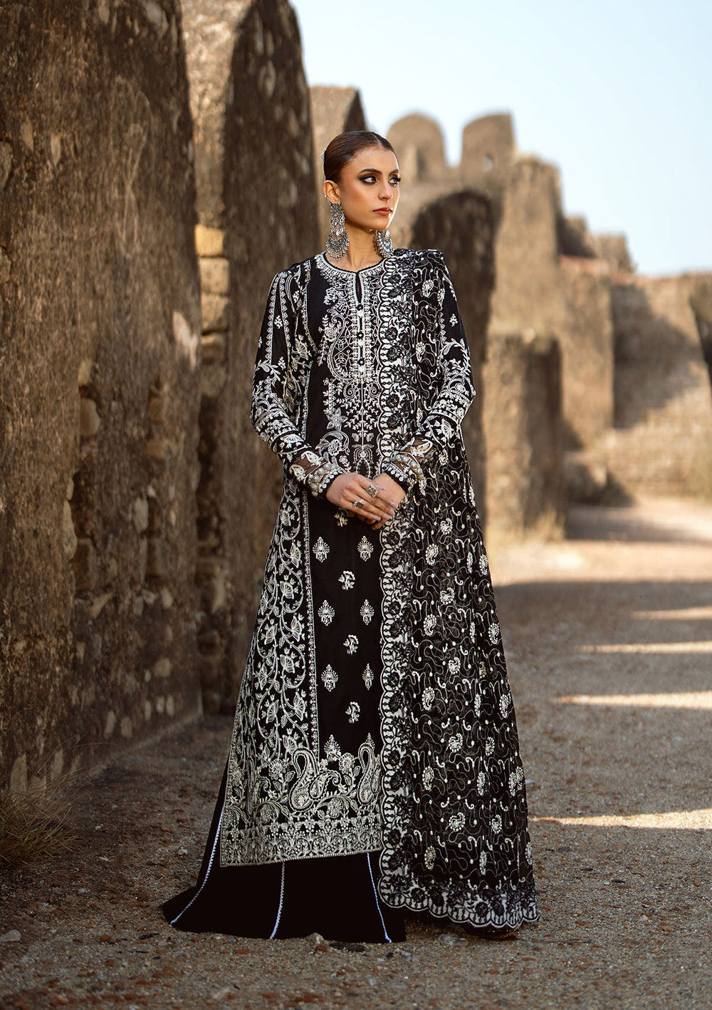 Aik Atelier | Pardes Lawn 24 | LOOK 08 -  Aik Atelier Luxury - Original Designer Dress - House of Maryam