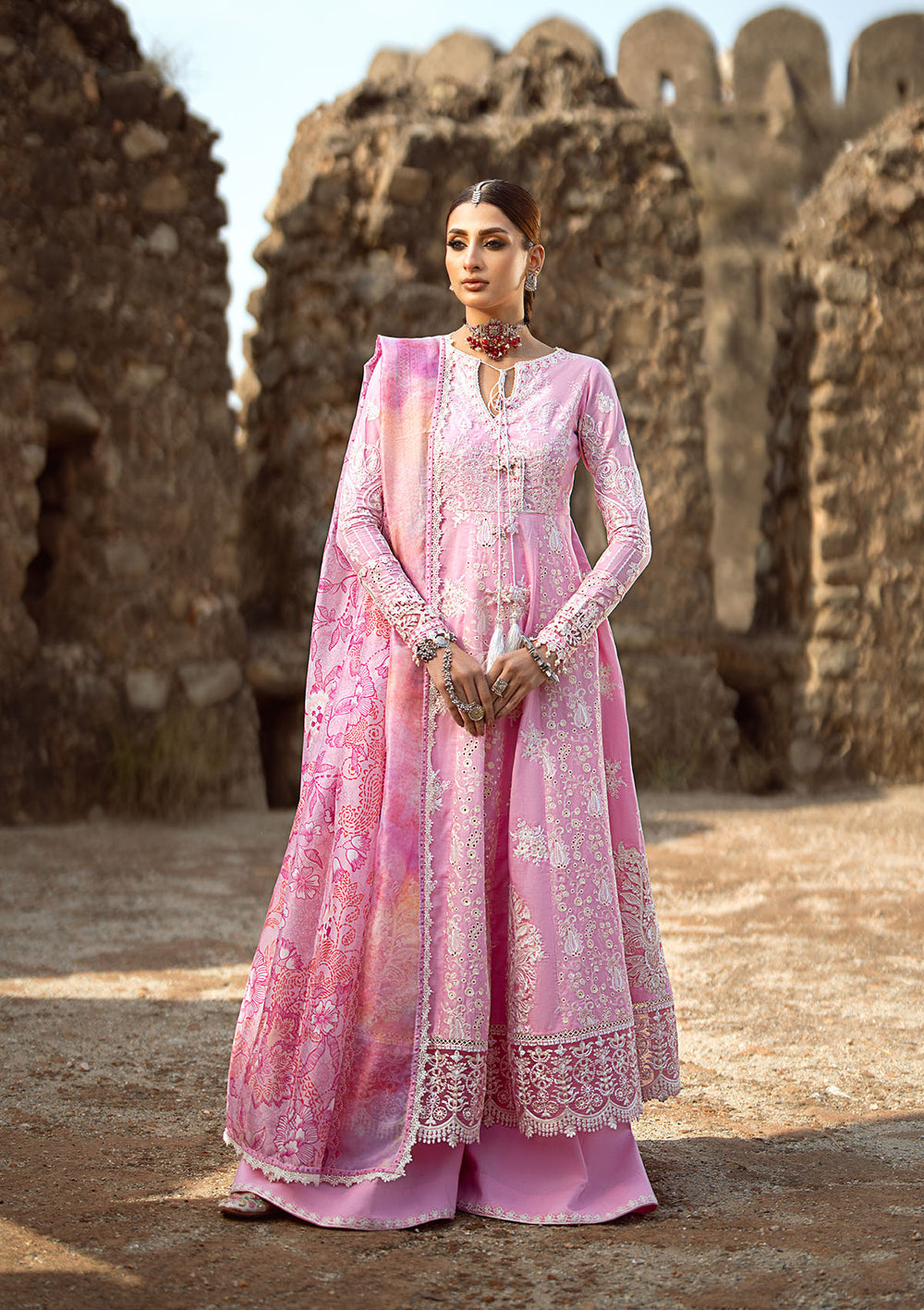 Aik Atelier | Pardes Lawn 24 | LOOK 09 -  Aik Atelier Luxury - Original Designer Dress - House of Maryam