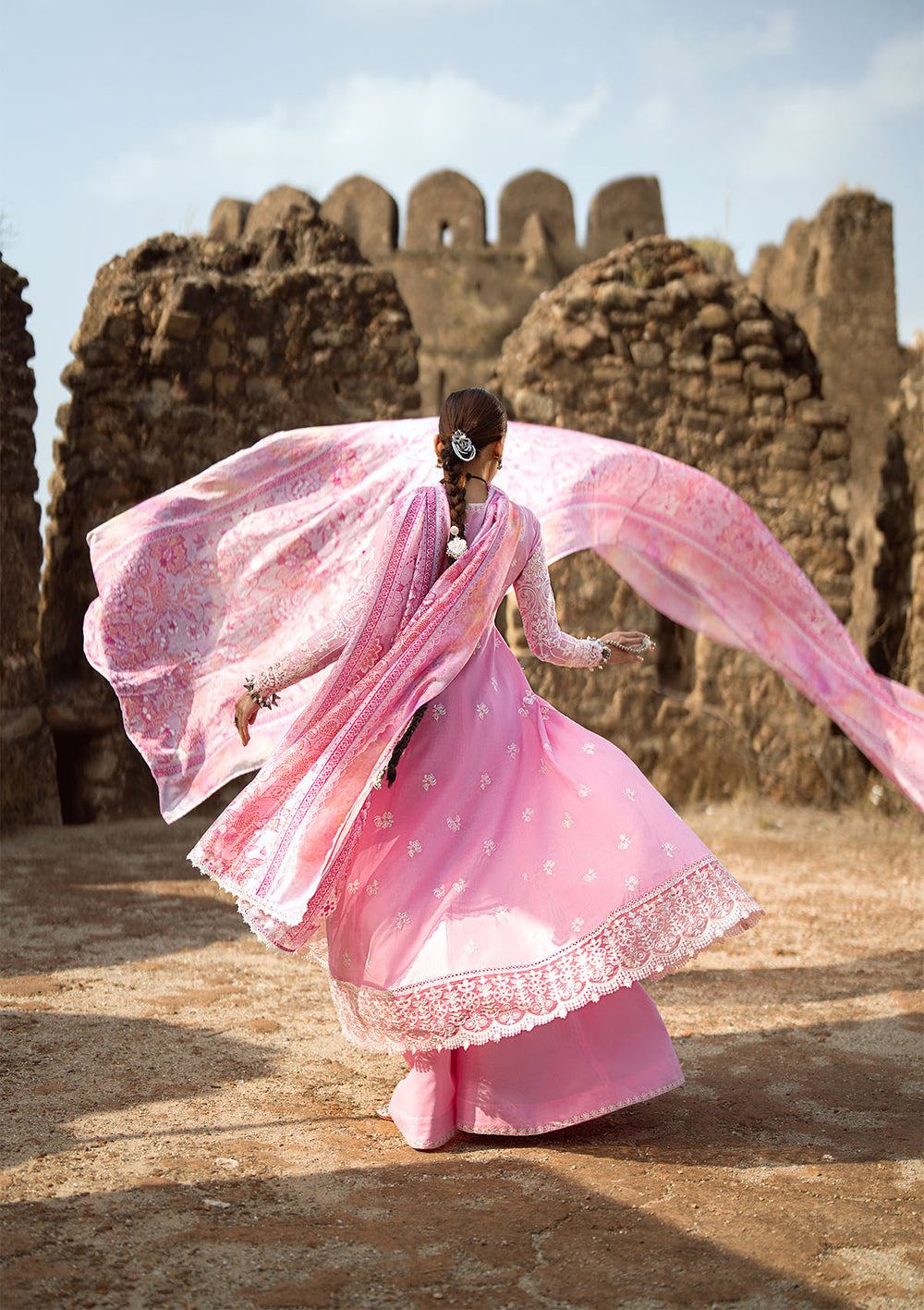 Aik Atelier | Pardes Lawn 24 | LOOK 09 -  Aik Atelier Luxury - Original Designer Dress - House of Maryam