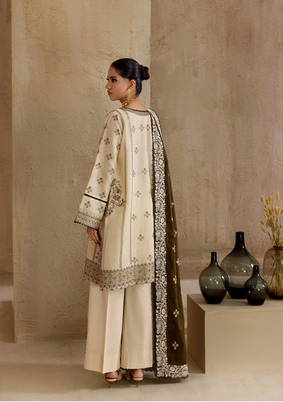 Aik Atelier Look 02 embroidered jacquard lawn suit, photo 2