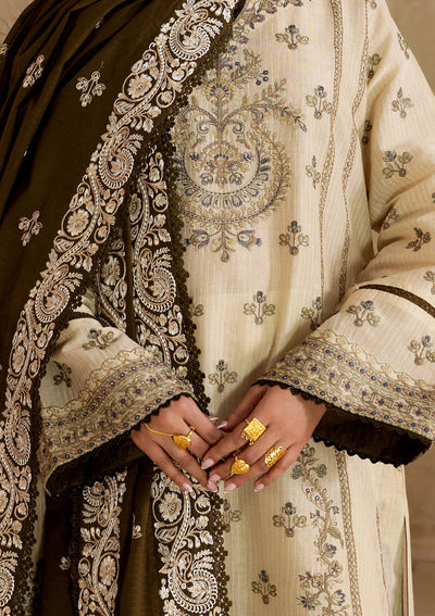 Aik Atelier Look 02 embroidered jacquard lawn suit, photo 3