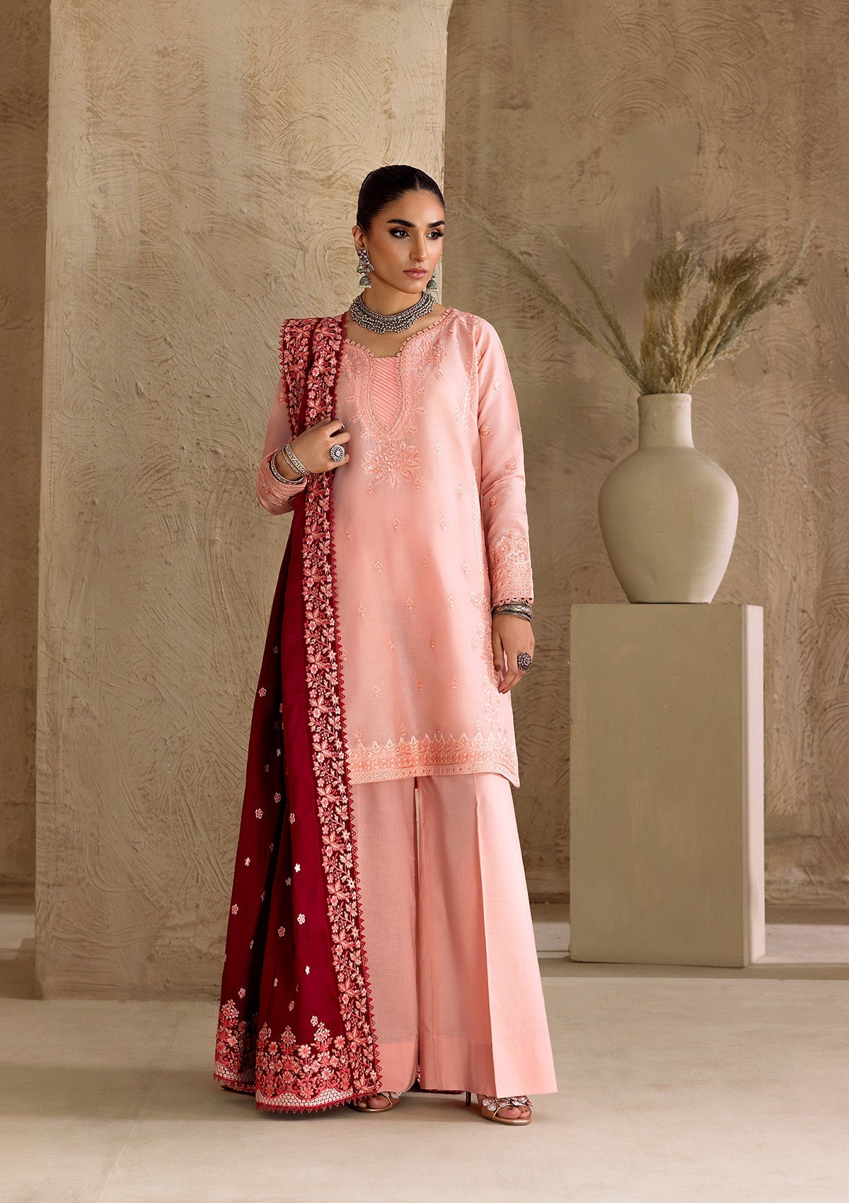 Aik Atelier Look 03 embroidered lawn suit