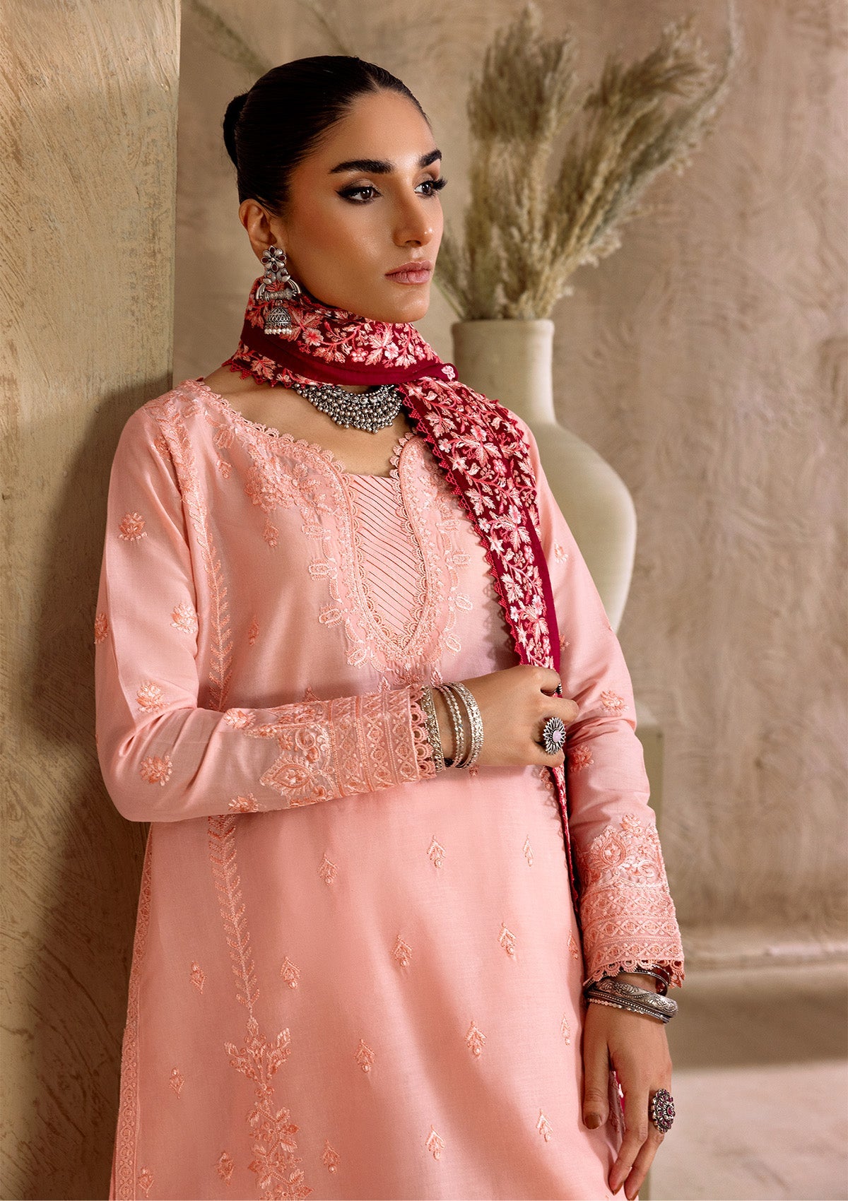 Aik Atelier Look 03 embroidered lawn suit, photo 3