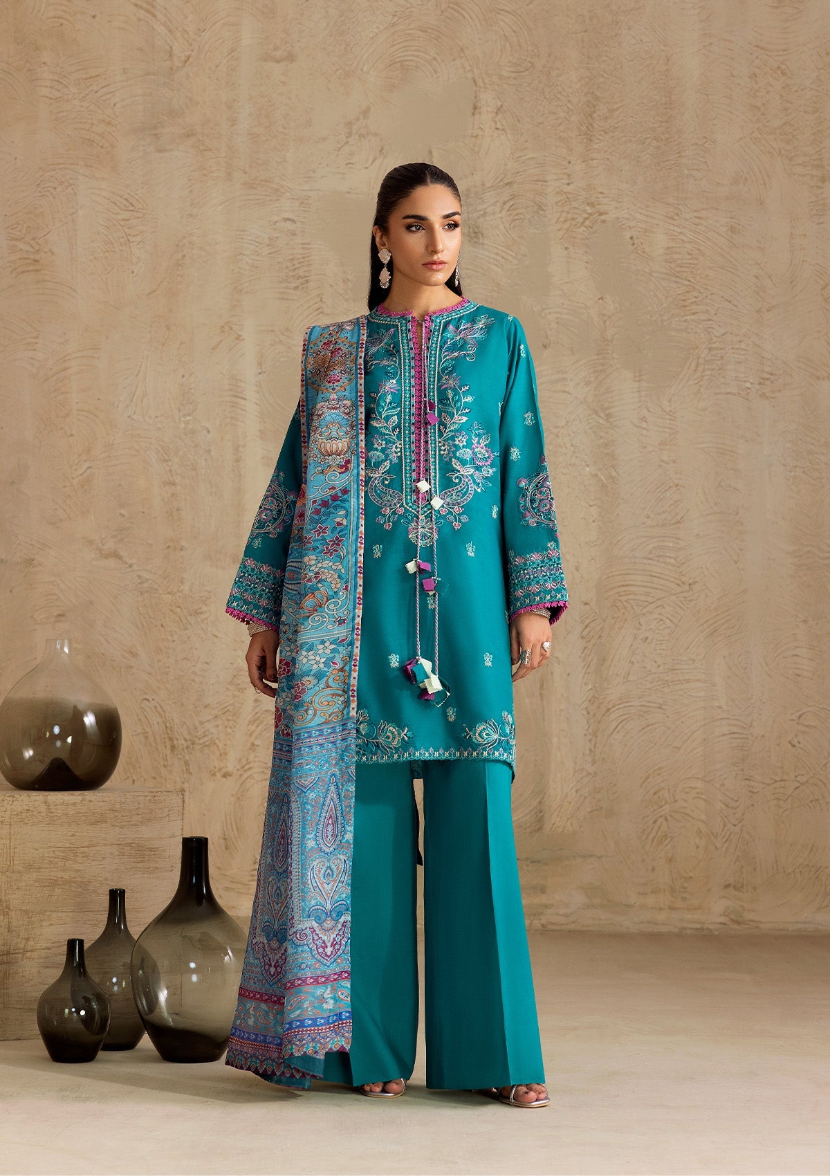 Aik Atelier | RTW 25 | LOOK 11 -  Aik Atelier Ladies Clothes - Original Designer Dress - House of Maryam