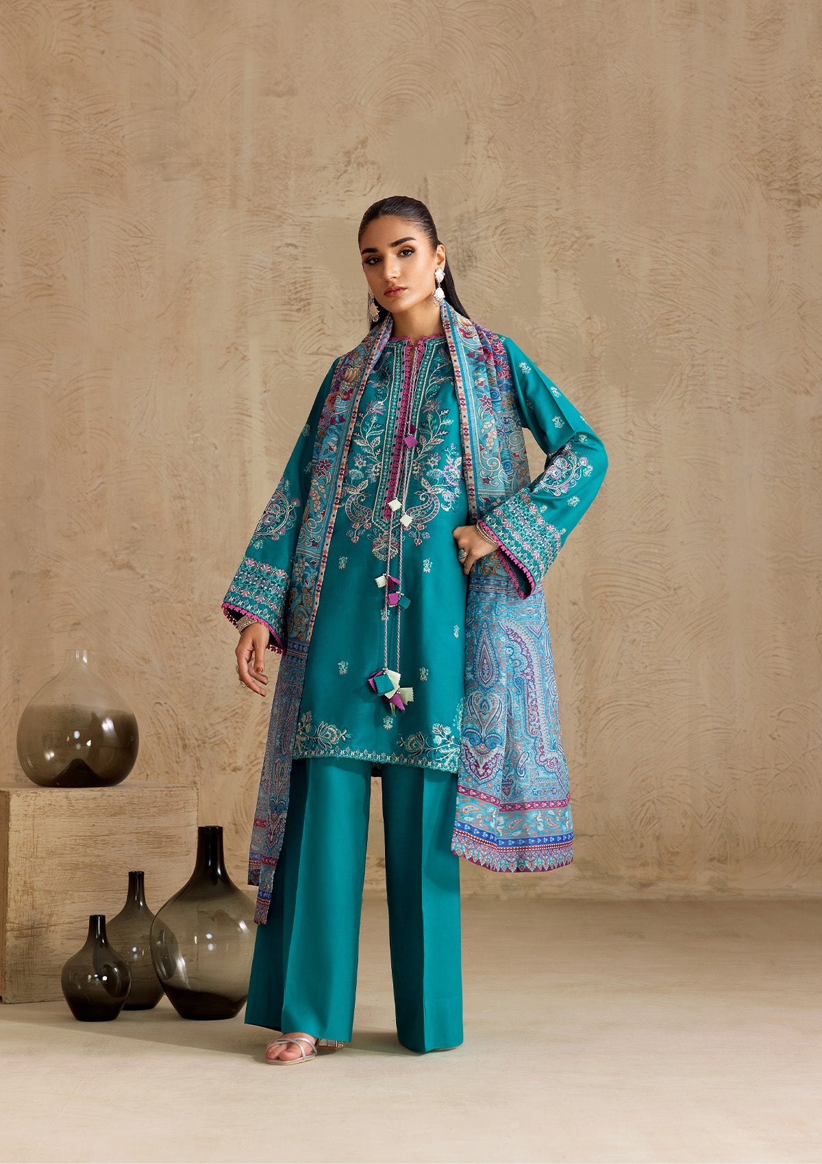 Aik Atelier | RTW 25 | LOOK 11 -  Aik Atelier Ladies Clothes - Original Designer Dress - House of Maryam
