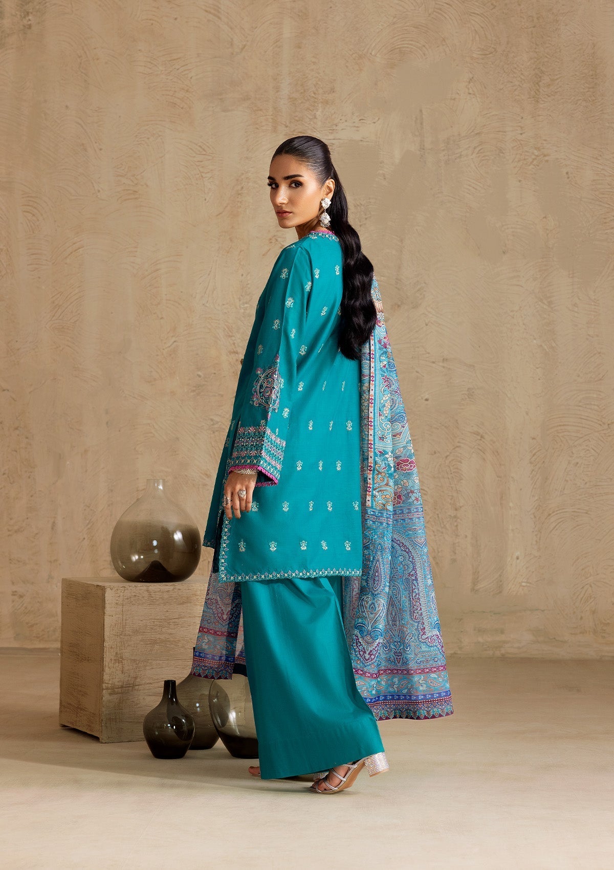 Aik Atelier | RTW 25 | LOOK 11 -  Aik Atelier Ladies Clothes - Original Designer Dress - House of Maryam
