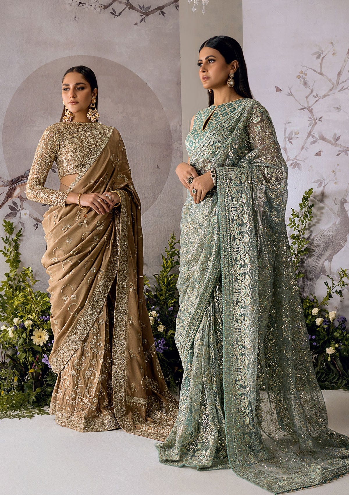 Aik Atelier | The Sari Edit | 02 -  Aik Atelier Formal - Original Designer Dress - House of Maryam