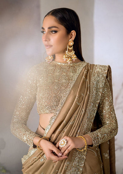 Aik Atelier | The Sari Edit | 02 -  Aik Atelier Formal - Original Designer Dress - House of Maryam