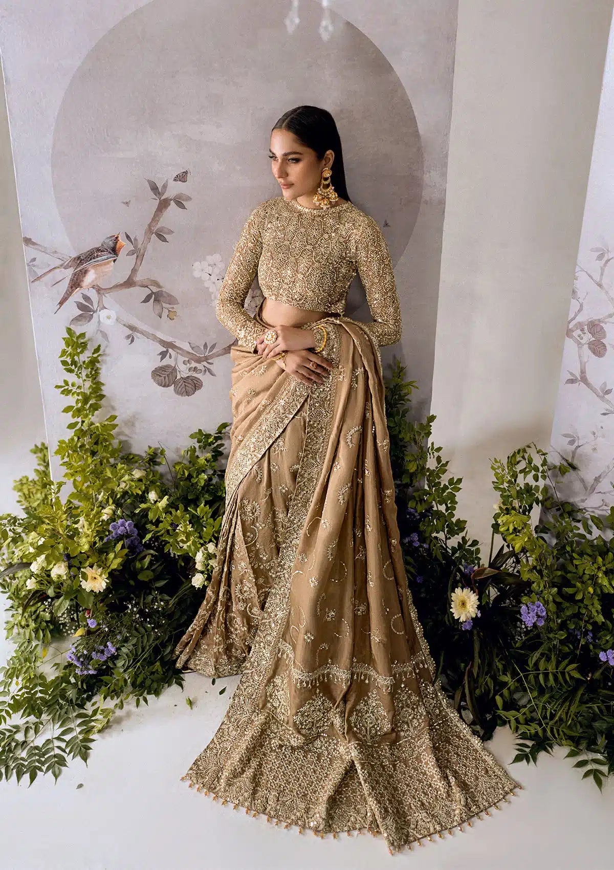 Aik Atelier | The Sari Edit | 02 -  Aik Atelier Formal - Original Designer Dress - House of Maryam