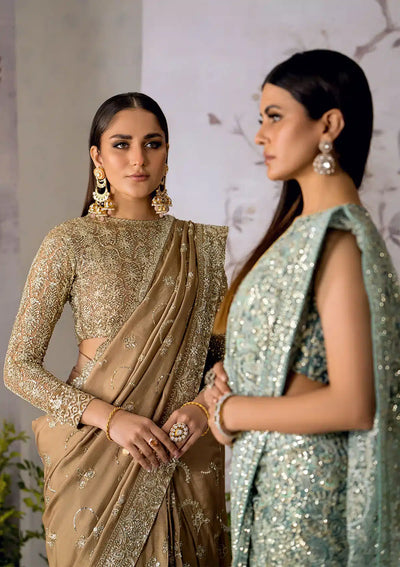 Aik Atelier | The Sari Edit | 02 -  Aik Atelier Formal - Original Designer Dress - House of Maryam