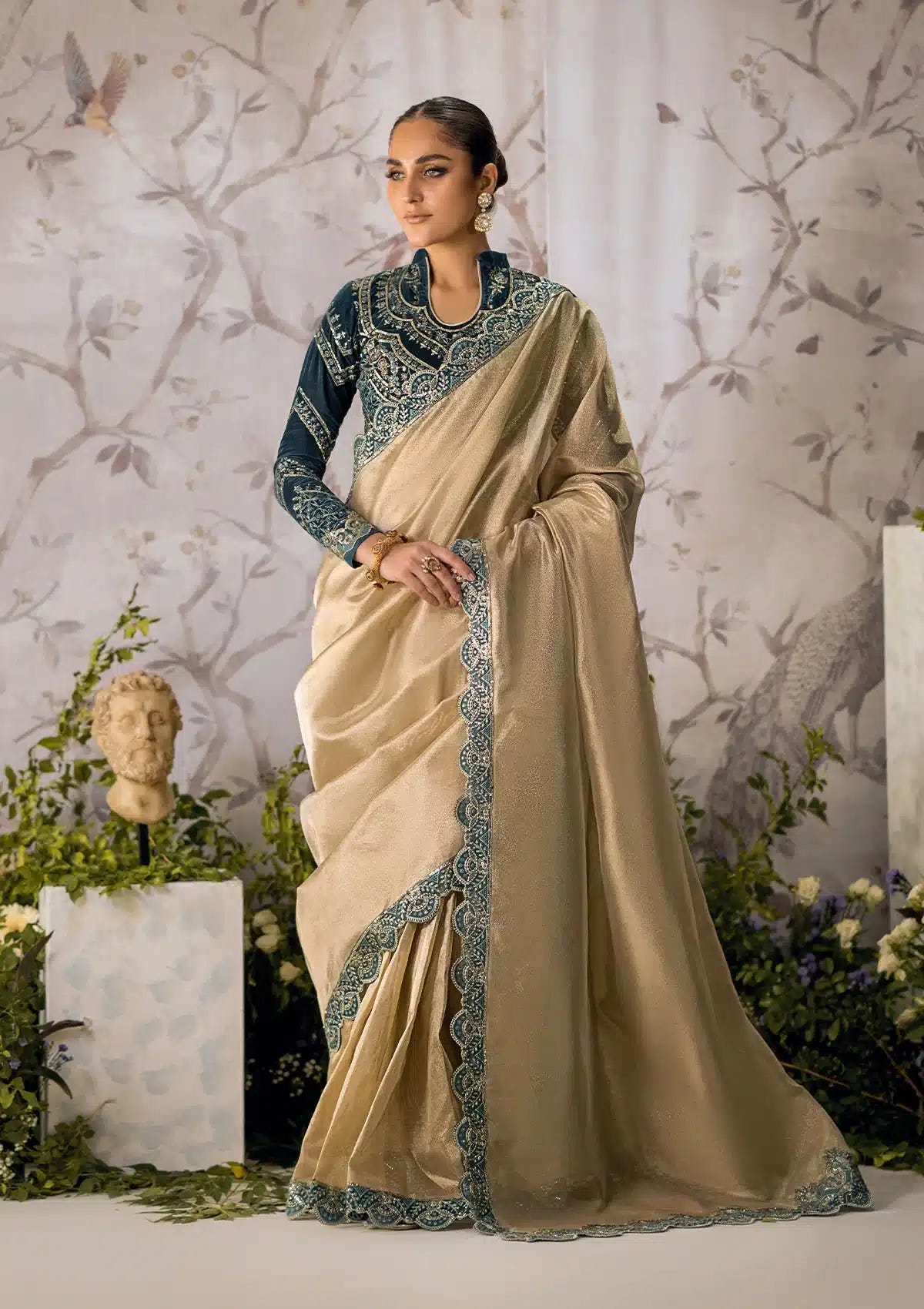 Aik Atelier | The Sari Edit | 04 -  Aik Atelier Formal - Original Designer Dress - House of Maryam