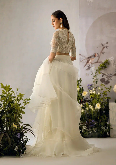Aik Atelier | The Sari Edit | 07 -  Aik Atelier Formal - Original Designer Dress - House of Maryam