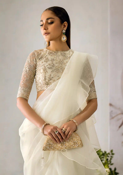 Aik Atelier | The Sari Edit | 07 -  Aik Atelier Formal - Original Designer Dress - House of Maryam