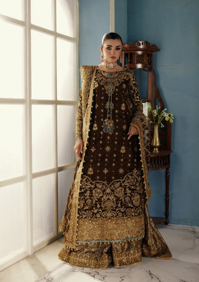 Aik Atelier Look 01 embroidered velvet formal suit