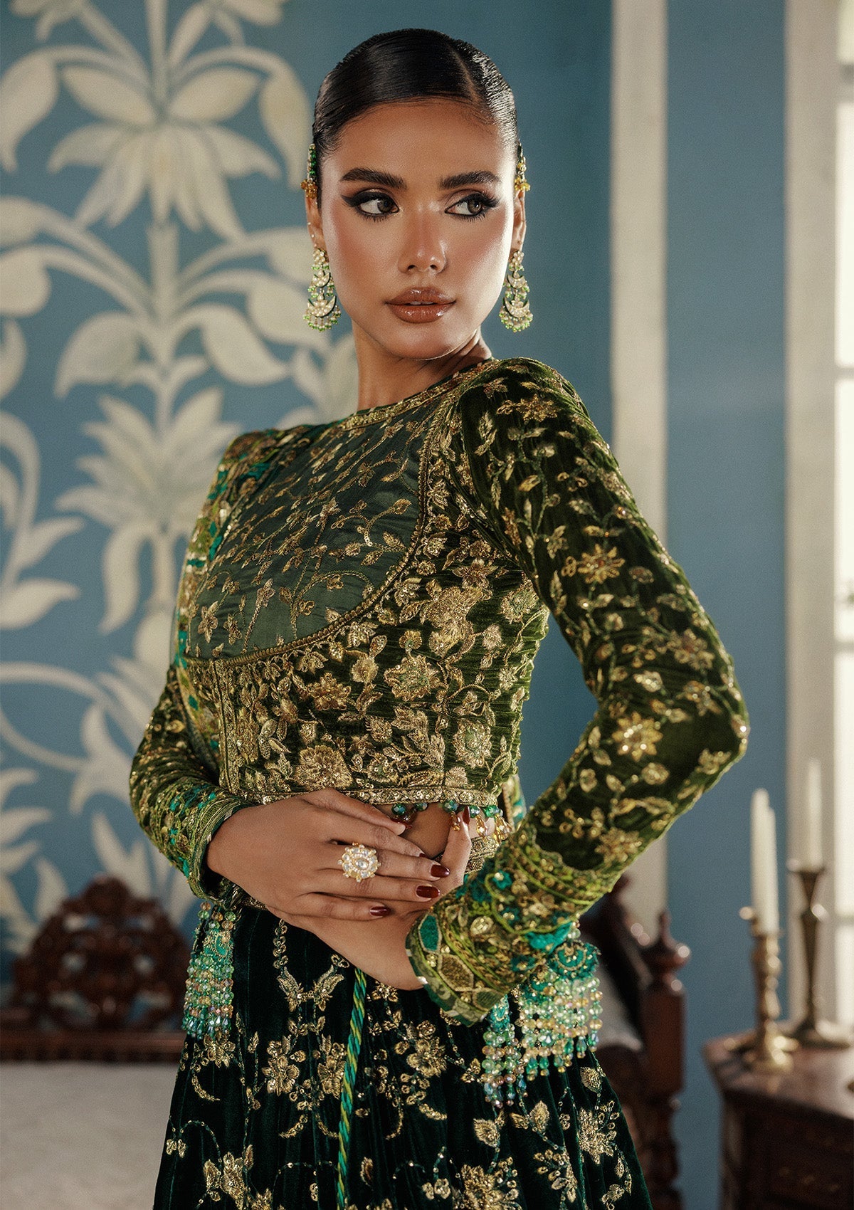 Aik Atelier | Udaipur Velvet 25 | LOOK 02, image 5