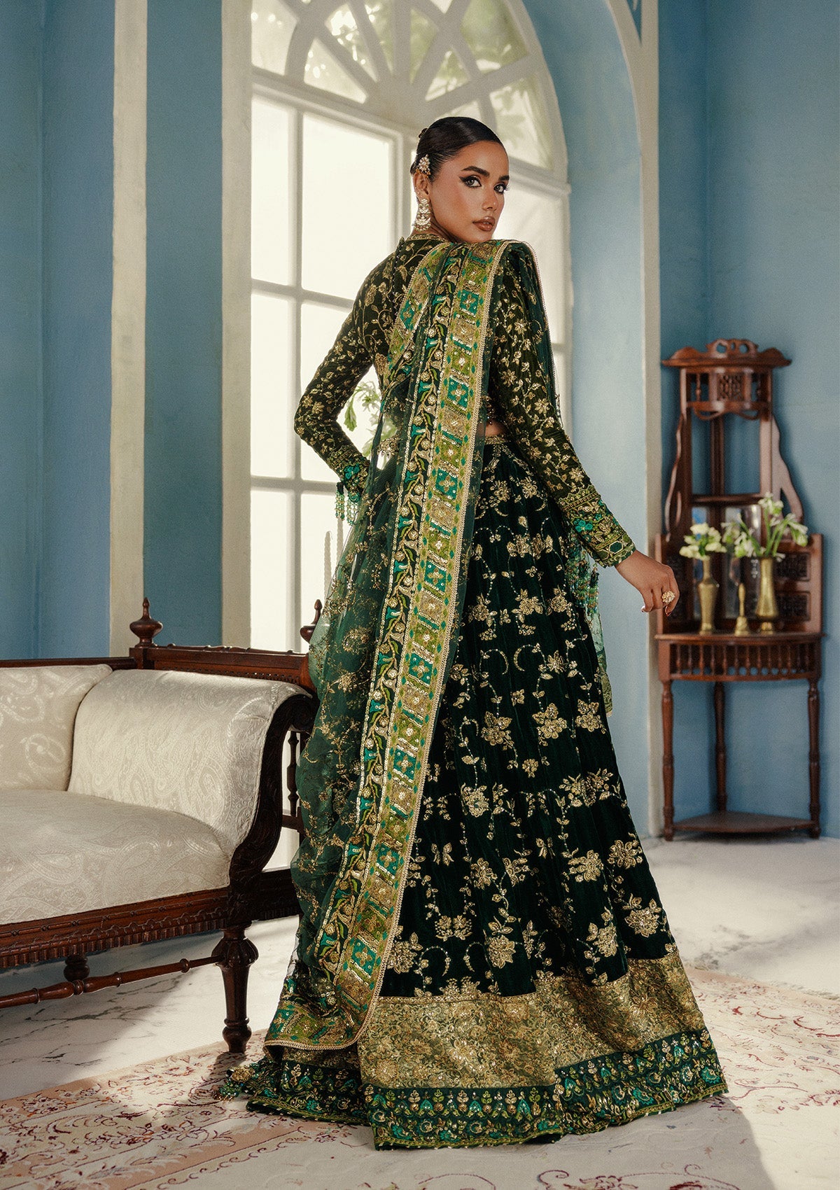 Aik Atelier | Udaipur Velvet 25 | LOOK 02, image 2