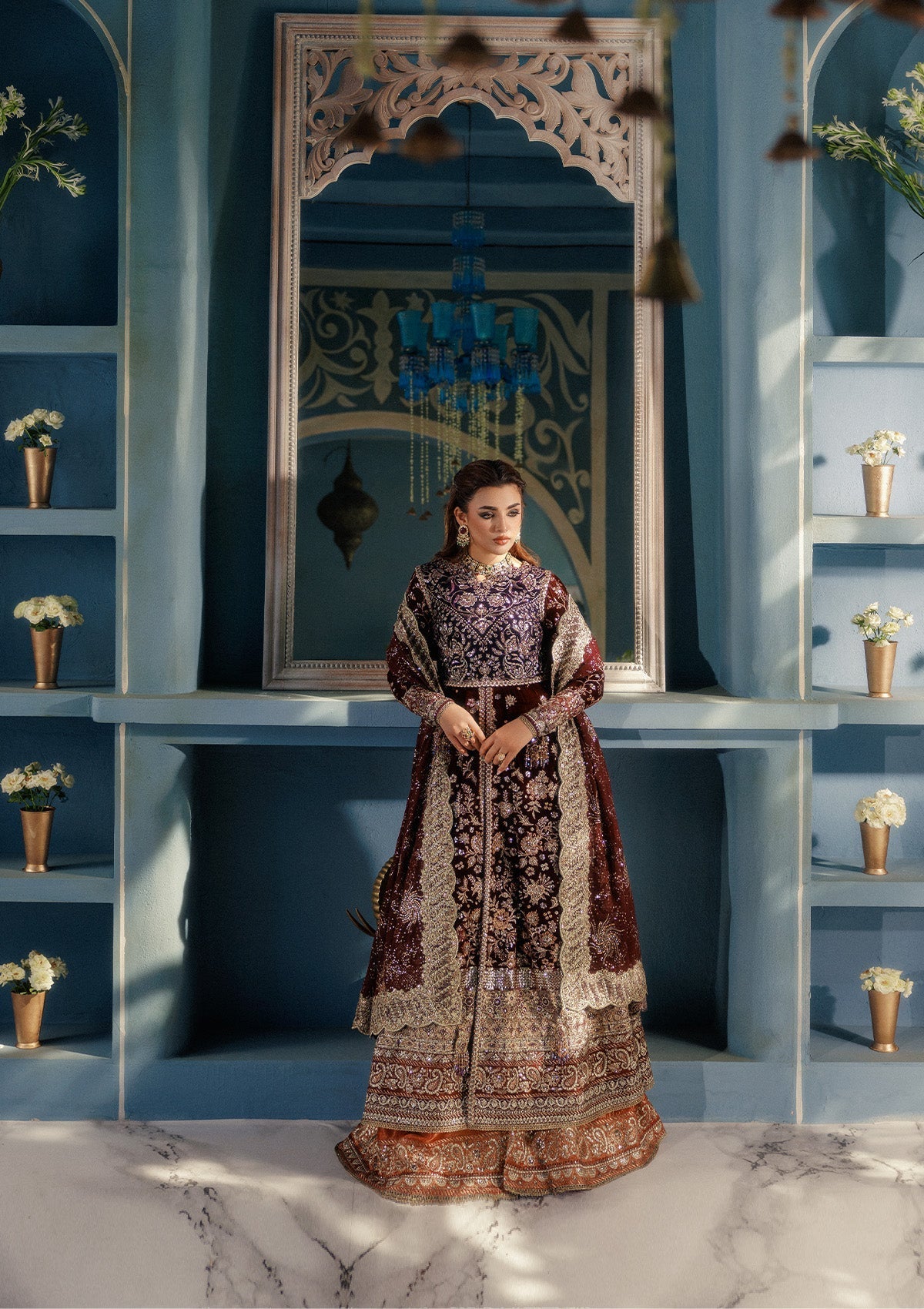 Aik Atelier | Udaipur Velvet 25 | LOOK 03, image 5