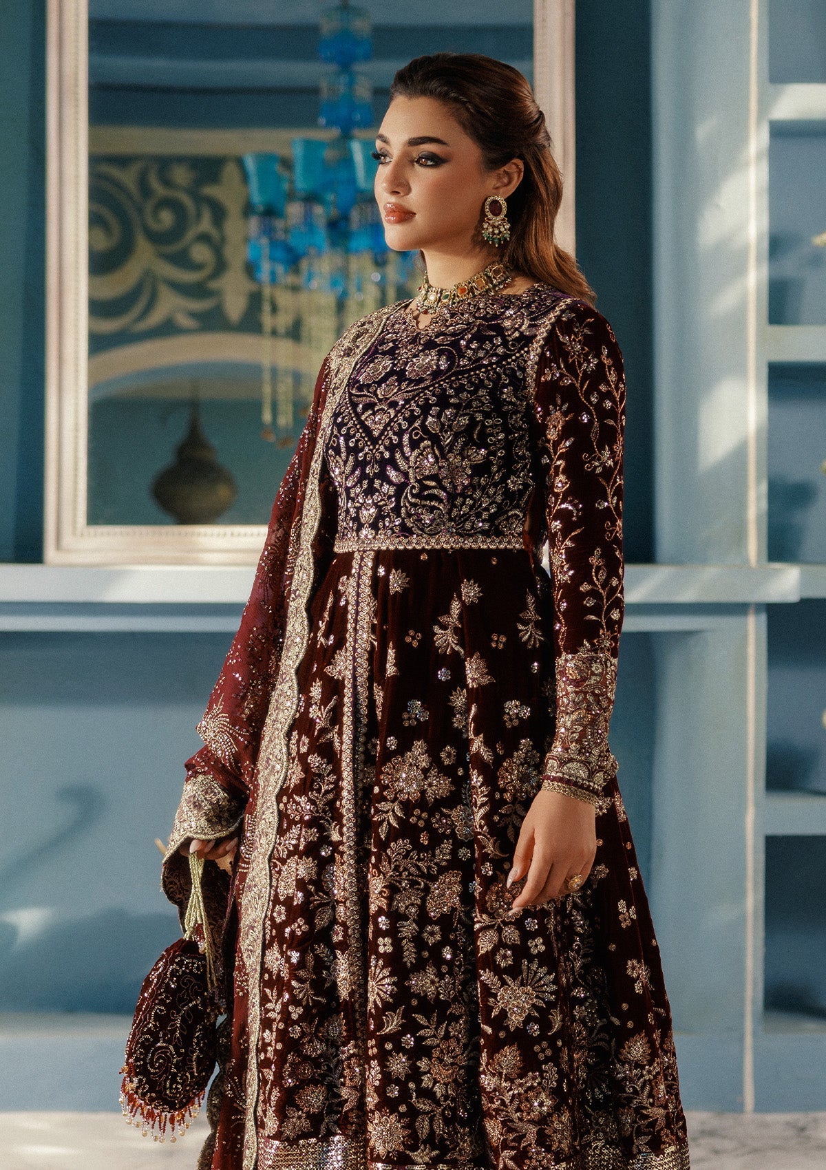 Aik Atelier | Udaipur Velvet 25 | LOOK 03-4