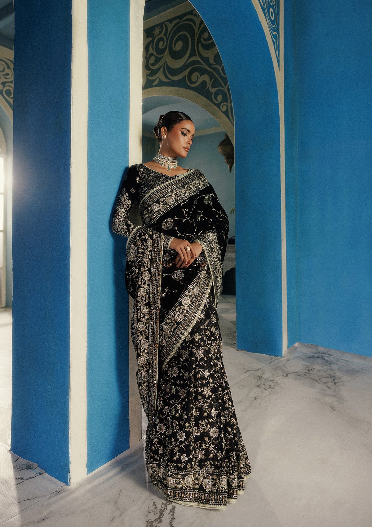 Aik Atelier | Udaipur Velvet 25 |  LOOK 04, image 3