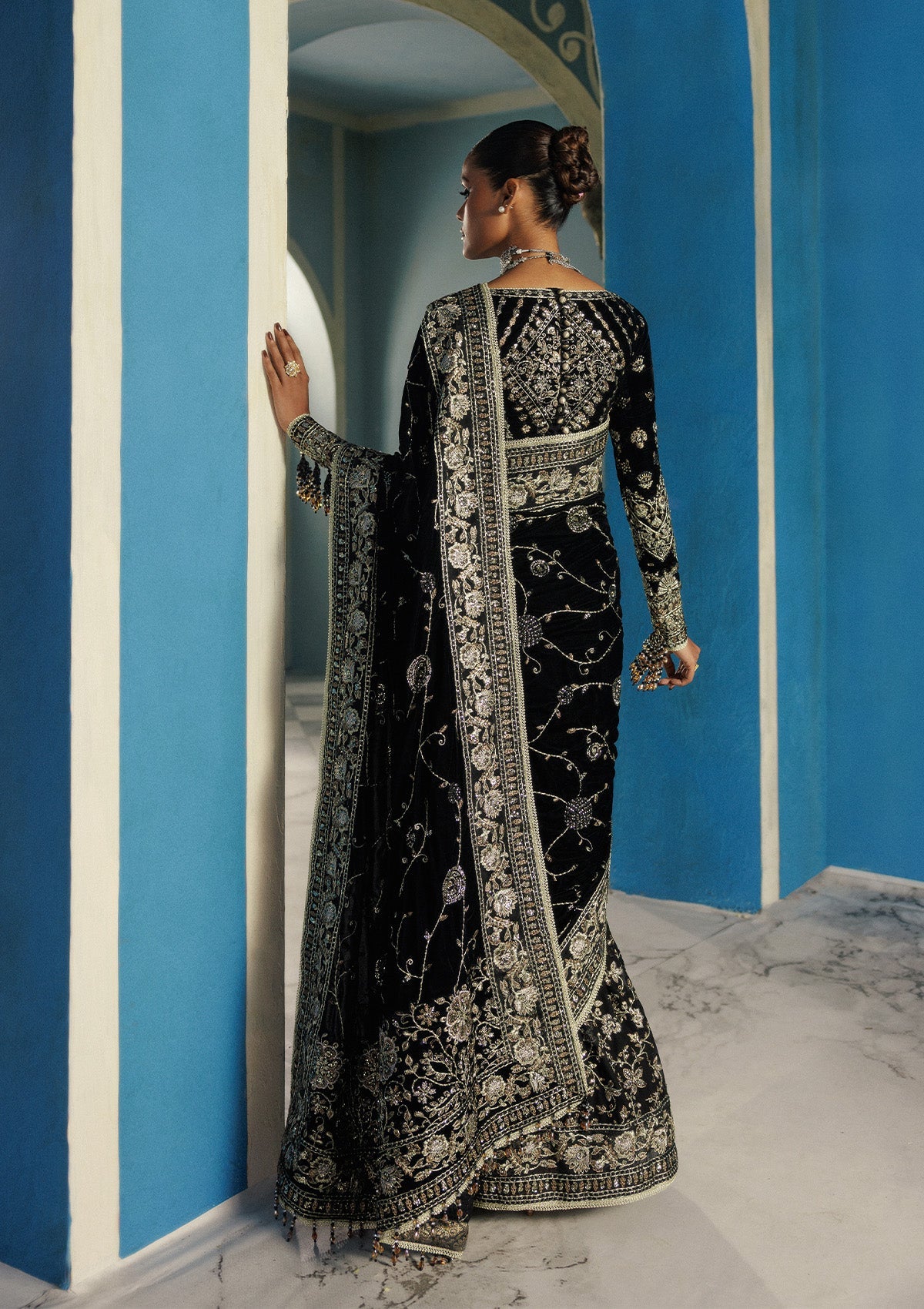 Aik Atelier | Udaipur Velvet 25 |  LOOK 04, image 2