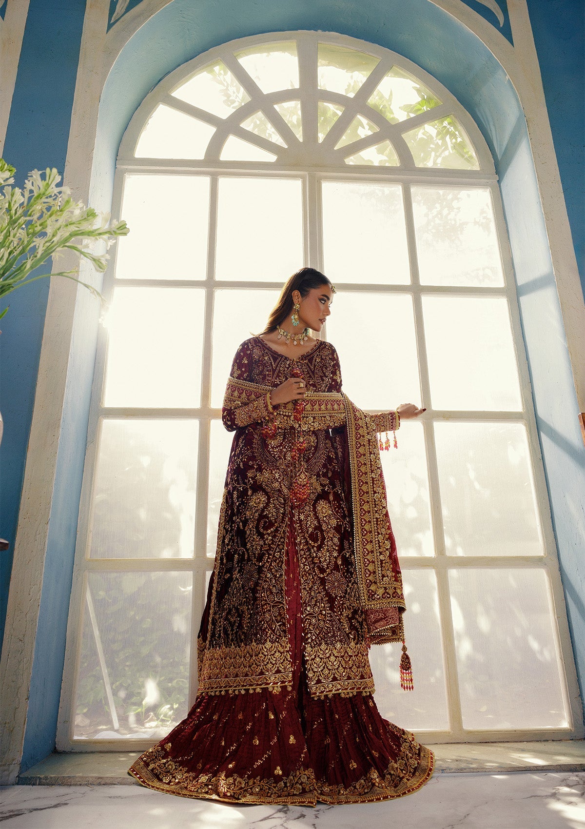 Aik Atelier | Udaipur Velvet 25 |  LOOK 05-4