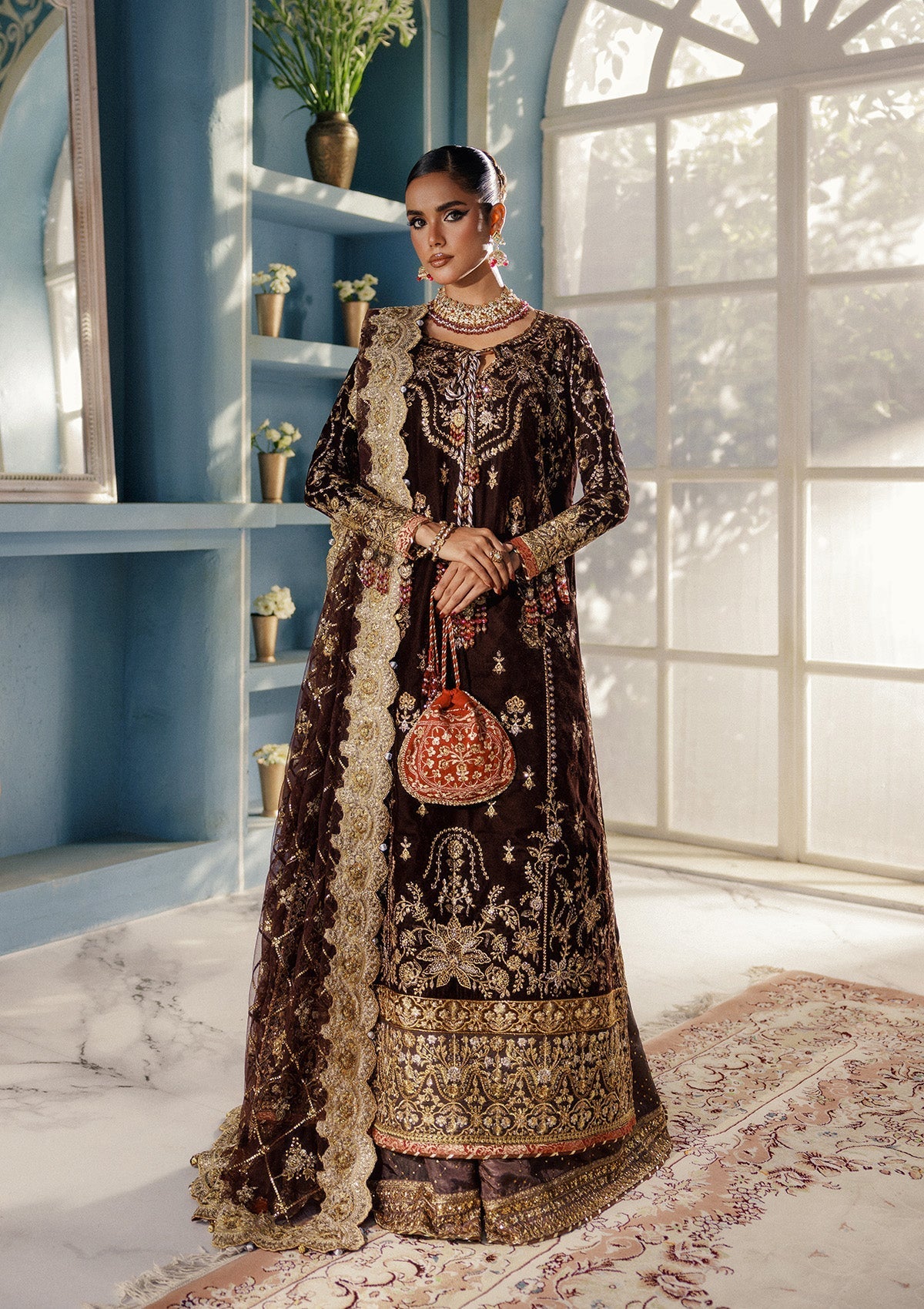 Aik Atelier | Udaipur Velvet 25 | LOOK 06-1