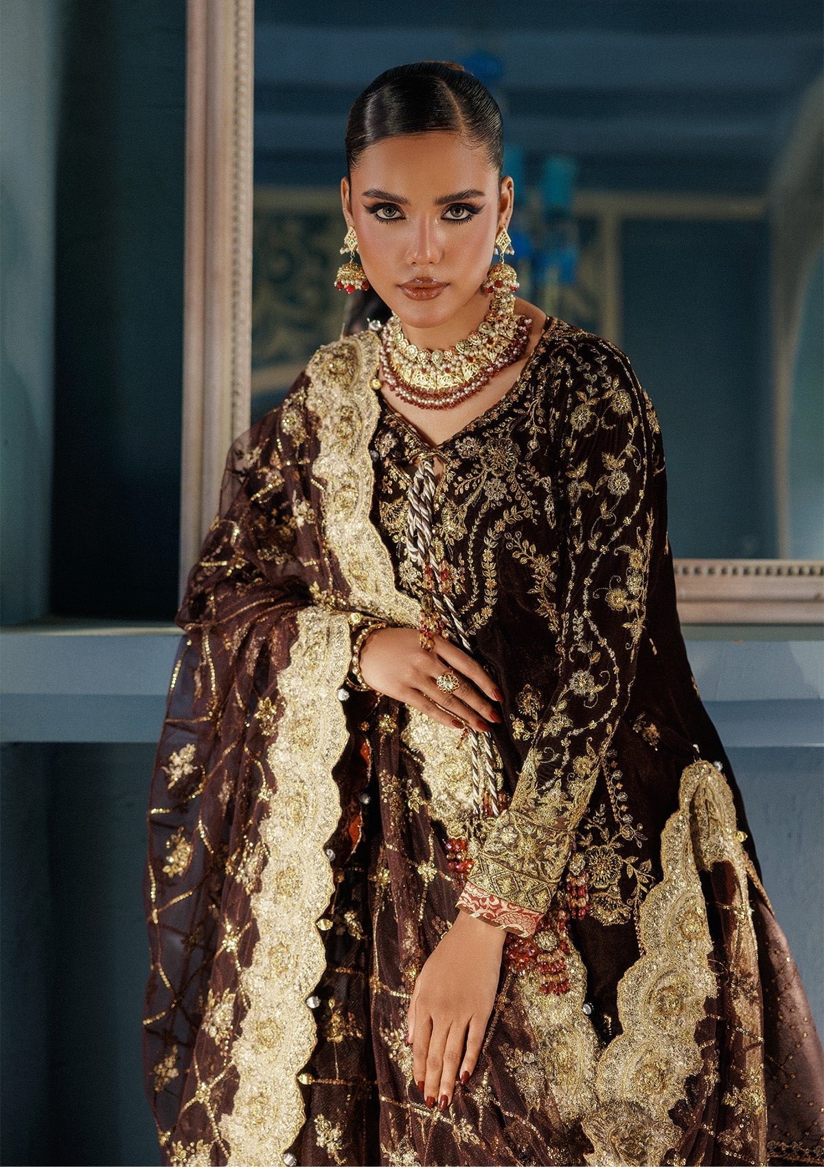 Aik Atelier | Udaipur Velvet 25 | LOOK 06-5