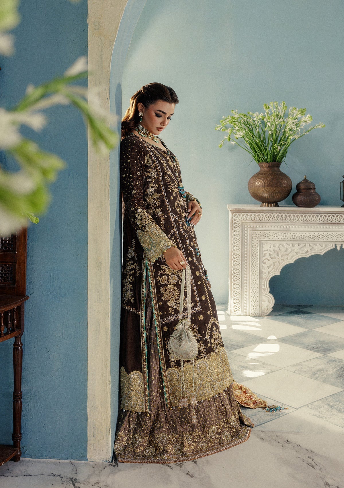 Aik Atelier | Udaipur Velvet 25 | LOOK 07-3