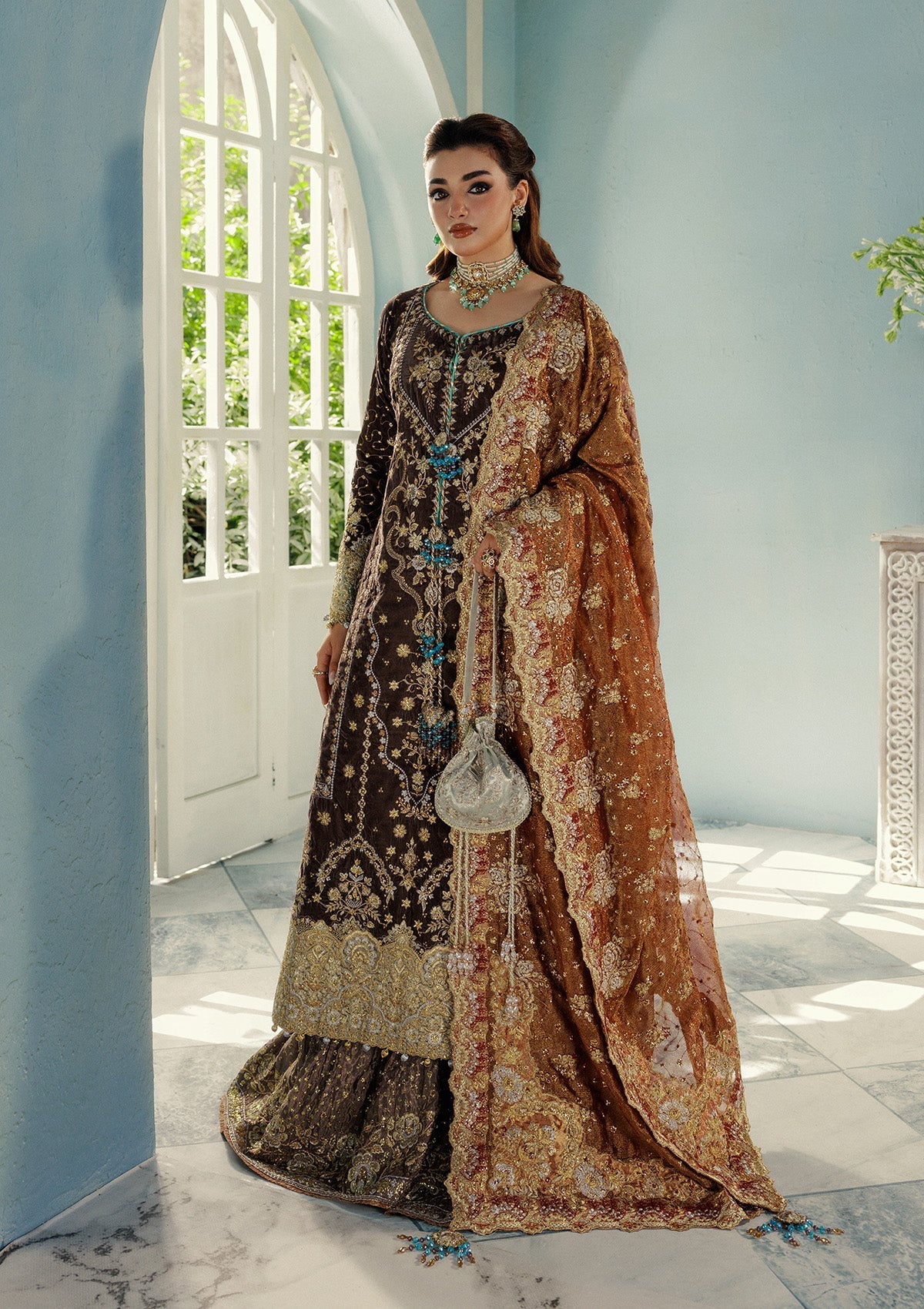 Aik Atelier | Udaipur Velvet 25 | LOOK 07-4