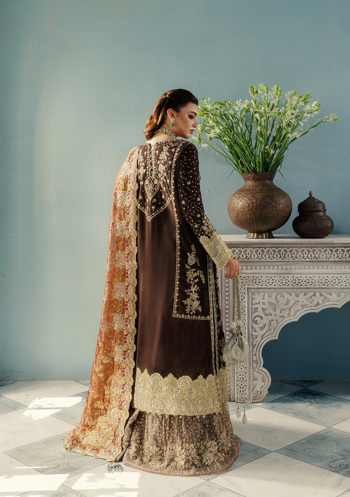 Aik Atelier Look 07 embroidered velvet formal suit, photo 2